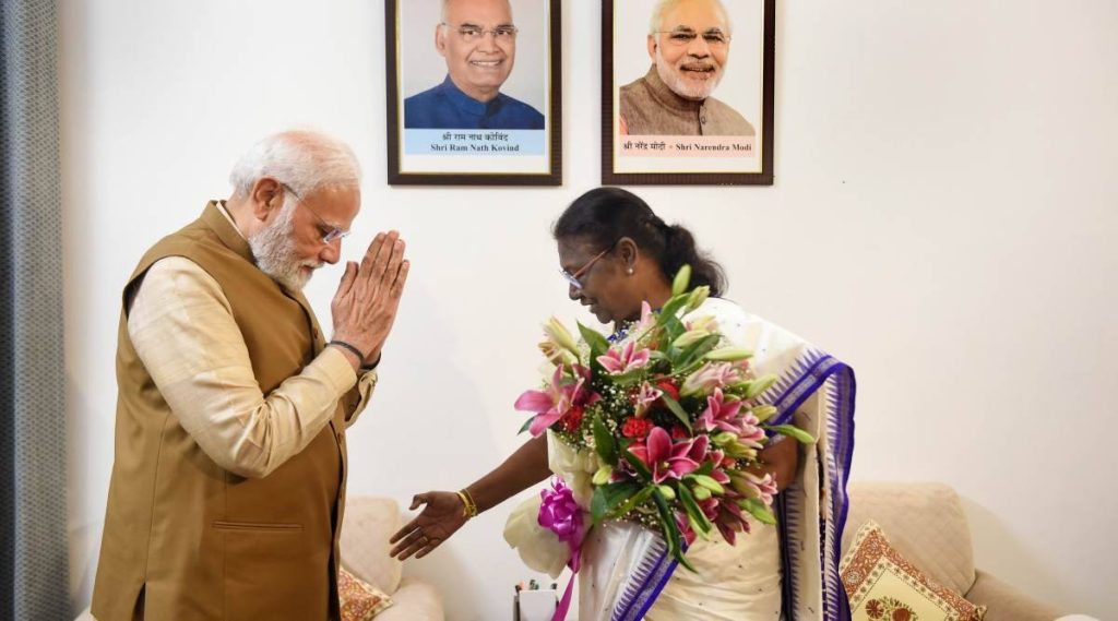 Droupadi Murmu Makes History Becomes Indias First Tribal Woman