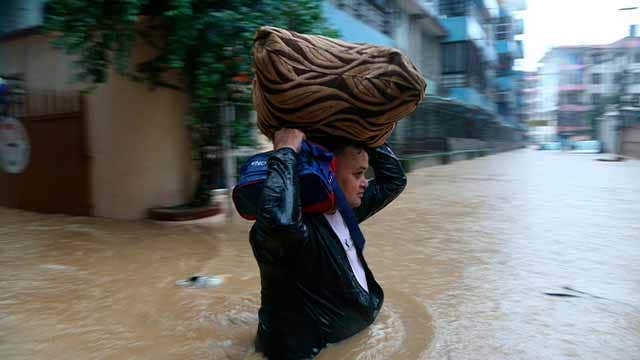 Over 100 People Killed By Landslides Floods In South Asia
