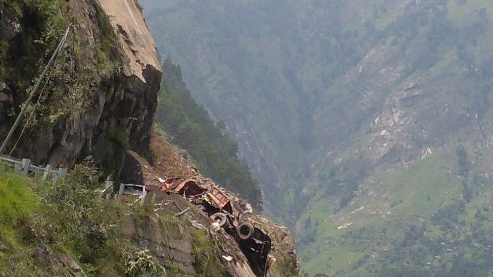 At Least 40 People Are Feared Trapped Under Debris In A Huge Landslide ...